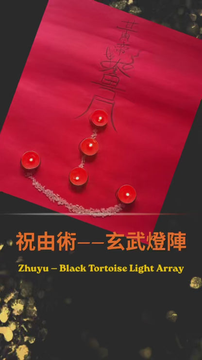 Zhuyu Black Tortoise Light Array | Taoist Water Energy Harmonizer