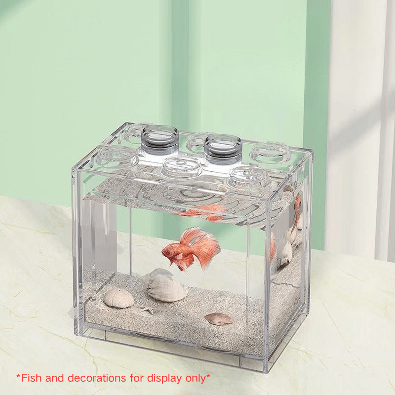 Stackable Mini Fish Tank | Desktop Aquarium 桌面叠搭小鱼缸 - FORTUNEWARD