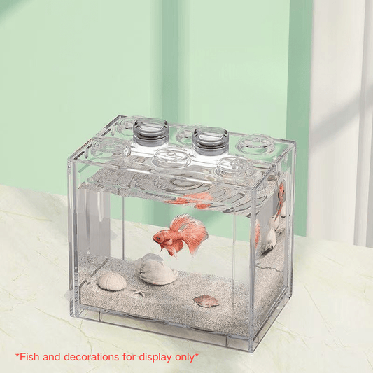 Stackable Mini Fish Tank | Desktop Aquarium 桌面叠搭小鱼缸 - FORTUNEWARD