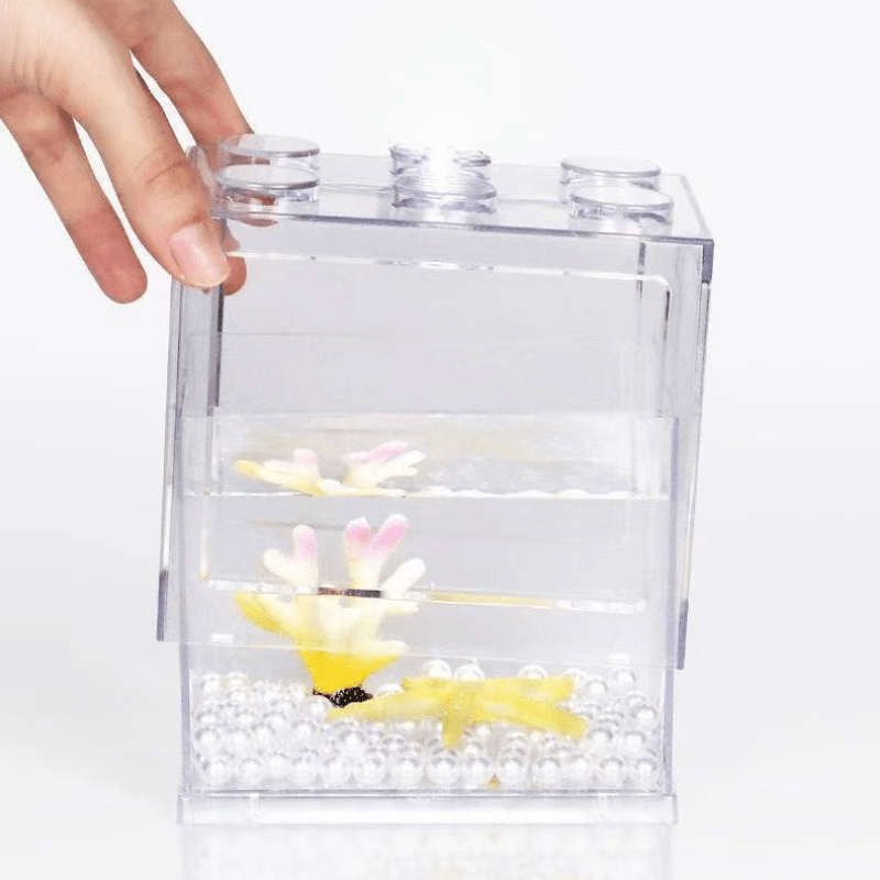 Stackable Mini Fish Tank | Desktop Aquarium 桌面叠搭小鱼缸 - FORTUNEWARD