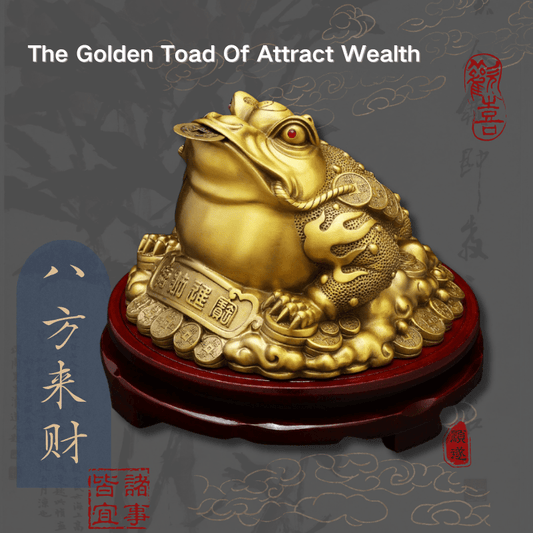 The Golden Toad Of Attract Wealth - FORTUNEWARD